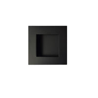 Matt Black Square Flush Pull - 70mm x 70mm