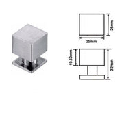 Square Kitchen Knob - Eva Series