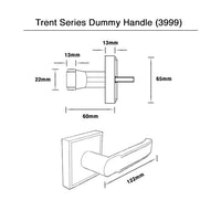 Matt Black Dummy Handle (3999MB) - Tammy Series