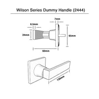 Wilson Series Dummy Handle (2444MB) - Matte Black Finish