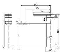 Coomera Basin Mixer - Brushed Nickel