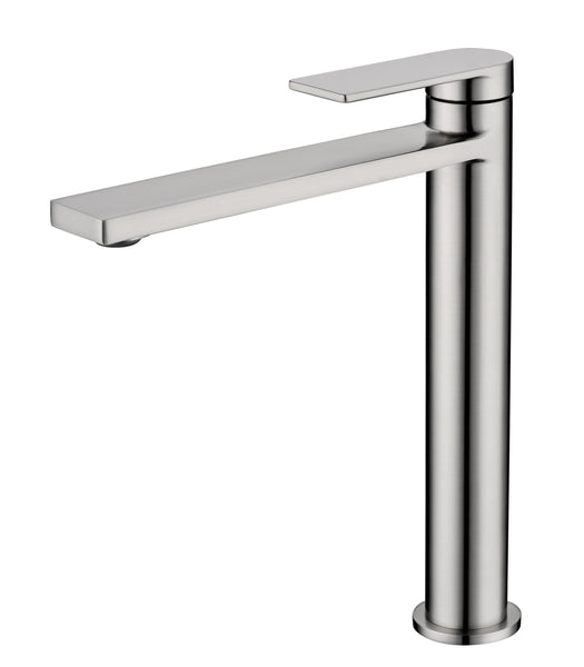 Coomera Basin Mixer Tall - Brushed Nickel