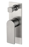 Coomera Shower & Bath Mixer Diverter - Brushed Nickel