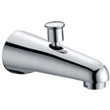 Hollanda Bath Spout with Diverter - Chrome