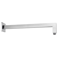 Square Horizontal Shower Arm - Chrome