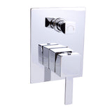 Sahara Shower & Bath Mixer Diverter - Chrome