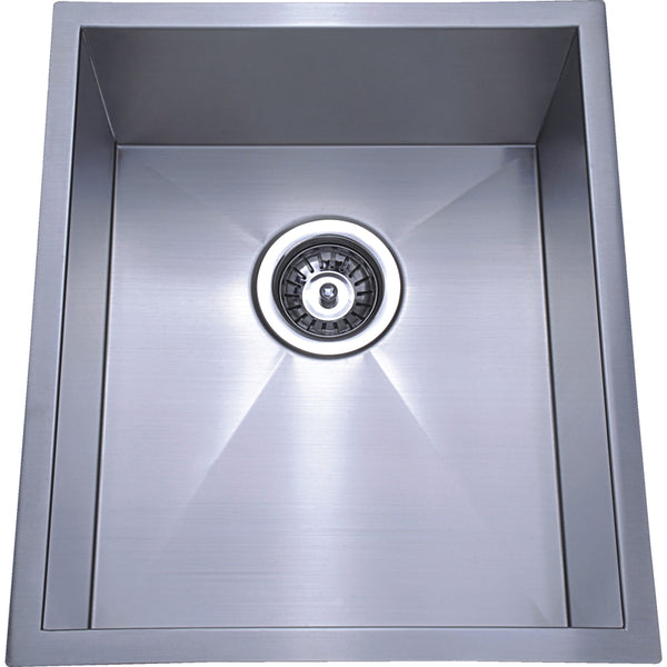 Rosa Above or Undermount Single Bowl 340mm x 400mm - Stainless Steel