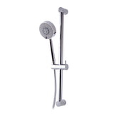 Rondo Shower Rail - Chrome