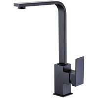 Cubica Kitchen Sink Mixer - Matt Black