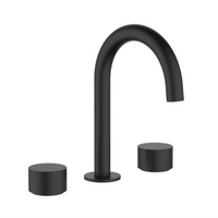 Tania 1/4 Turn Basin Set - Matt Black