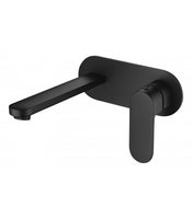 Coral Wall Mixer & Spout Combination - Matt Black