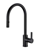 Ocean Deluxe Pull Out Kitchen Sink Mixer - Matt Black