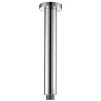 Round Ceiling Drop Down Shower Arm 200mm - Chrome