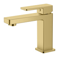 Eva Deluxe Basin Mixer - Brushed Gold