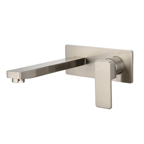 Sylvania Wall Mixer & Spout Combination - Brushed Nickel